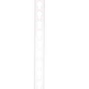 Schlüsselloch&shy;schiene aus Kunststoff